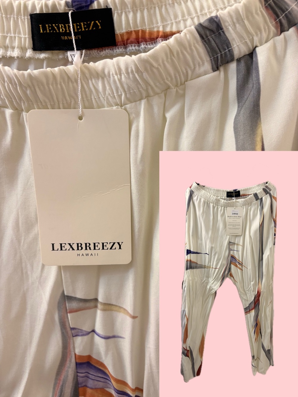 LexBreezy Hawaii Pant | Size XL